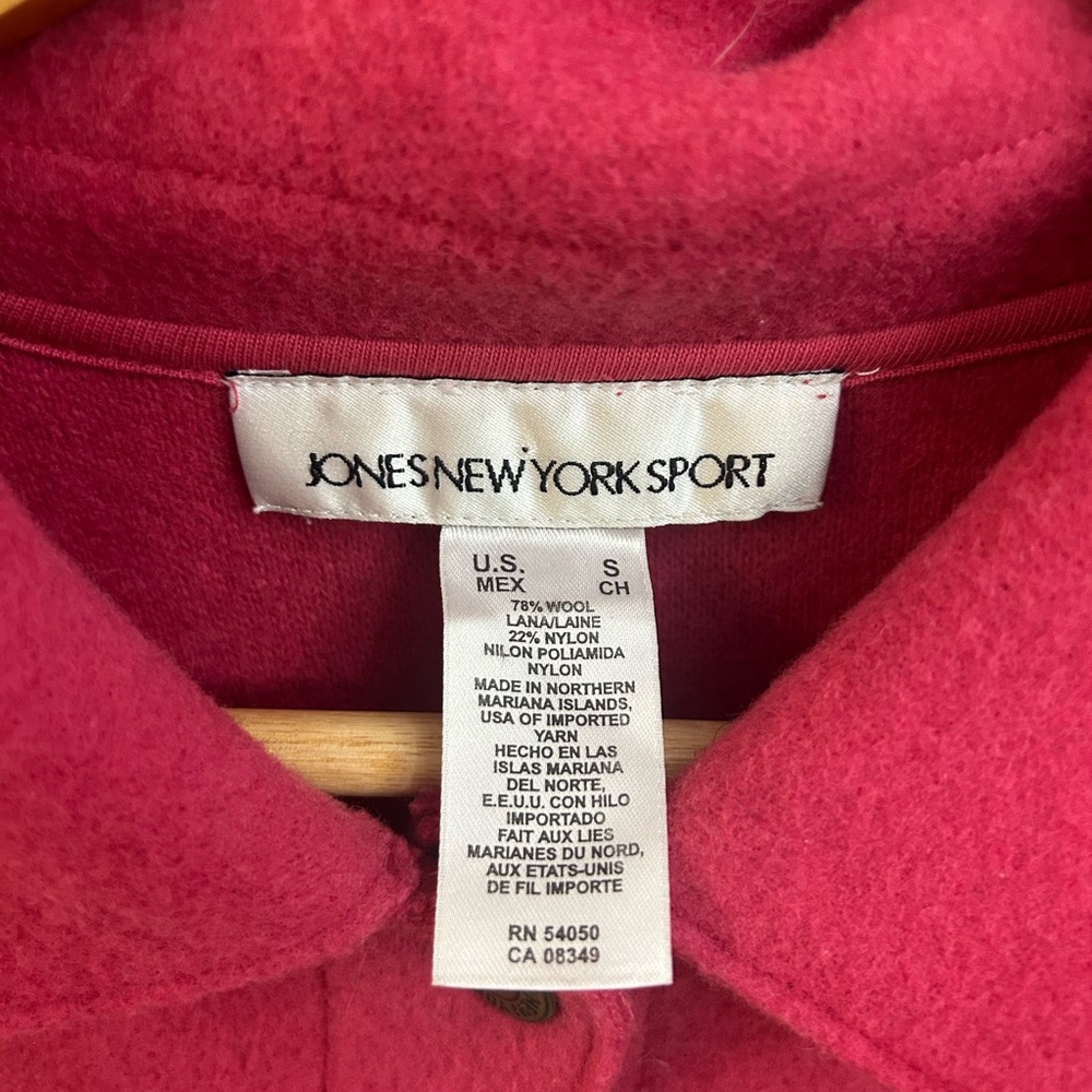 Wool Bright Pink Jacket - Picture 4 of 9